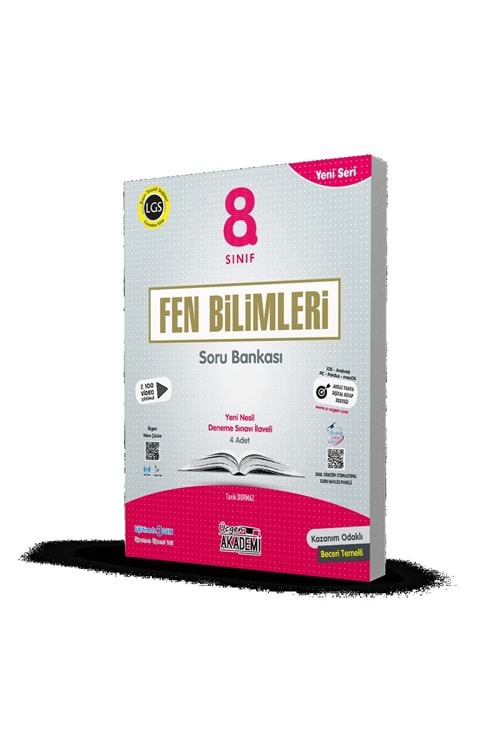 ÜÇGEN AKADEMİ 8.SINIF - YENİ SERİ FEN BİLİMLERİ - SORU BANKASI