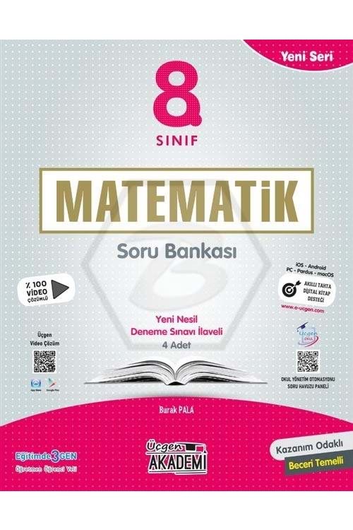 ÜÇGEN AKADEMİ 8.SINIF - YENİ SERİ MATEMATİK - SORU BANKASI