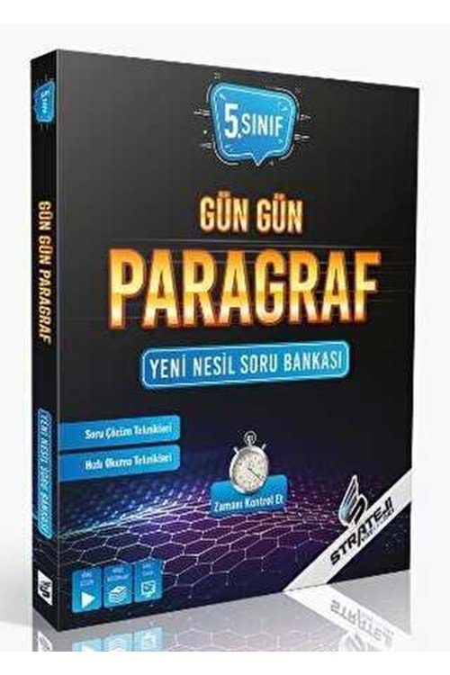 STRATEJİ 5.SINIF GÜN GÜN PARAGRAF SORU BANKASI