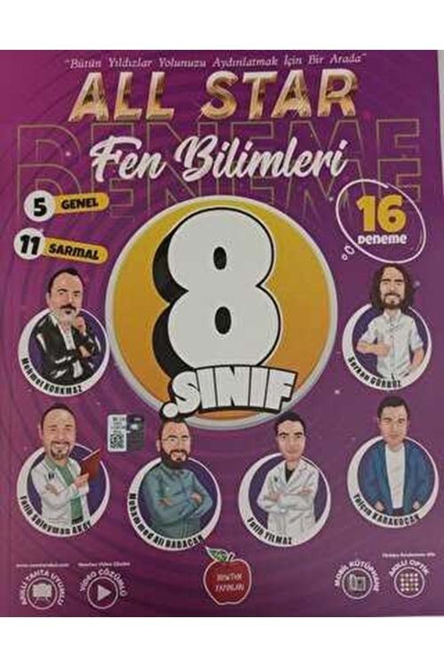 NEWTON 8.SINIF YILLIK BRANŞ DENEME FEN BİLİMLERİ 16 LI 24-25