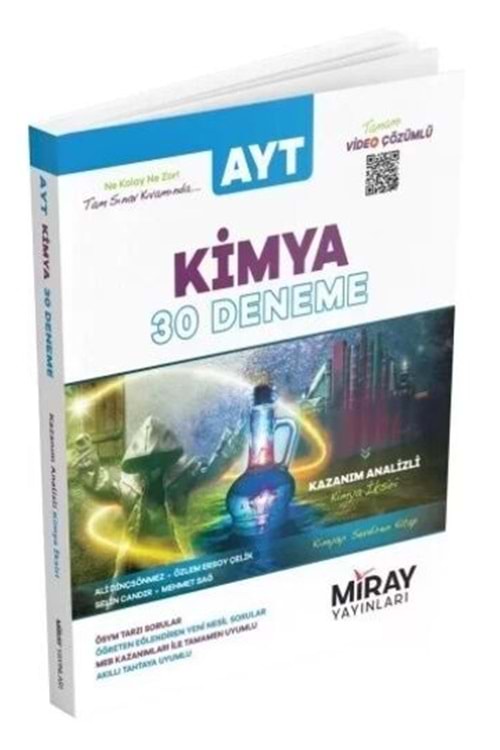 MİRAY AYT KİMYA 30 DENEME