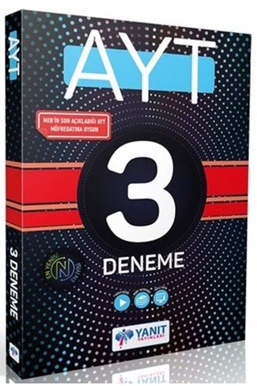 YANIT AYT 3 LÜ FASİKÜL DENEME- MEB YENİ MÜFREDAT