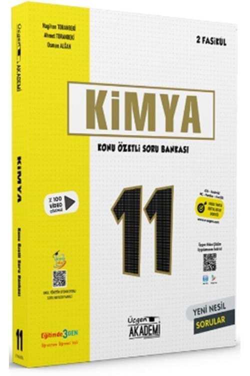 ÜÇGEN AKADEMİ 11.SINIF KİMYA - KÖSB - 2 FASİKÜL