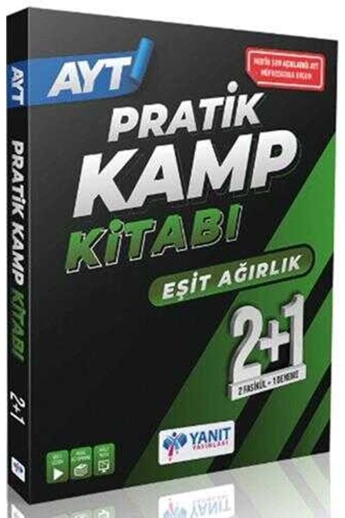 YANIT AYT PRATİK KAMP EŞİT AĞ. (2+1)-MEB YENİ MÜFR