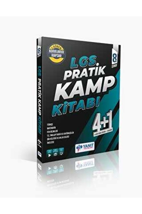 YANIT 8.SINIF PRATİK KAMP KİTABI (4+1) 1.DÖNEM KON