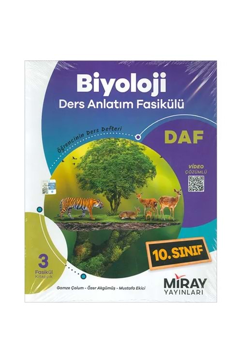 AYDIN 10.SINIF BİYOLOJİ DERS ANLATIM FASİKÜLLERİ (KAMPANYALI ÜRÜN)
