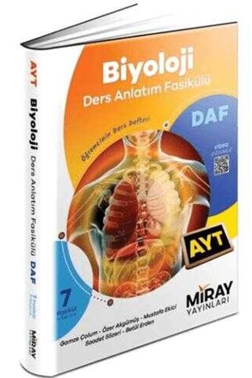 MİRAY AYT BİYOLOJİ DERS ANLATIM FASİKÜLLERİ