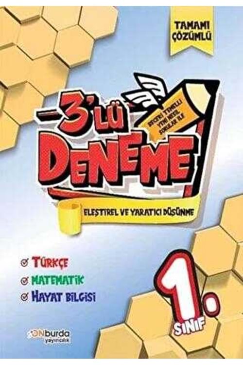 ONBURDA 1.SINIF BECERİ TEMELLİ YENİ NESİL DENEME
