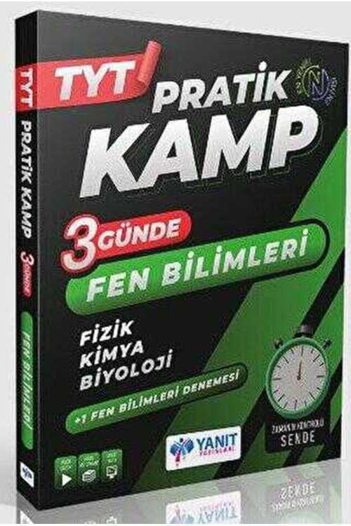 YANIT TYT FEN BİLİMLERİ PRATİK KAMP KİTABI
