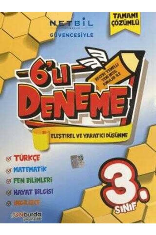 ONBURDA 3.SINIF BECERİ TEMELLİ YENİ NESİL SORULARLA