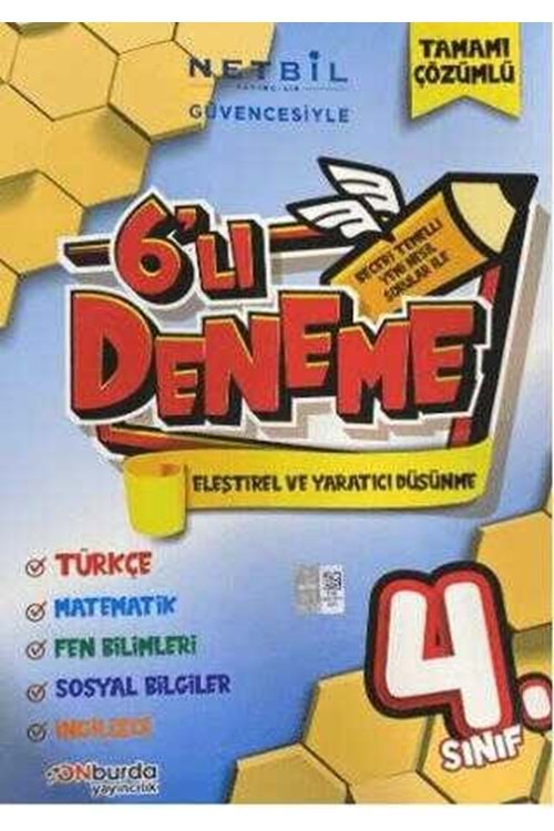 ONBURDA 4.SINIF BECERİ TEMELLİ YENİ NESİL SORULARLA