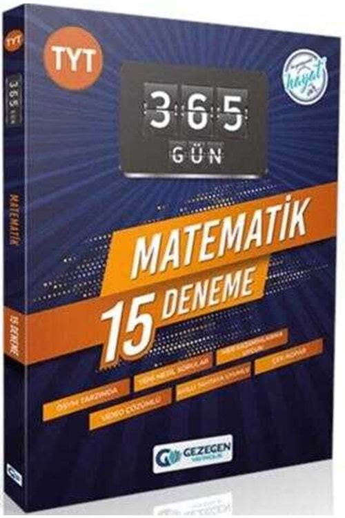 GEZEGEN 365 GÜN MATEMATİK BRANŞ DENEME (YENİ)