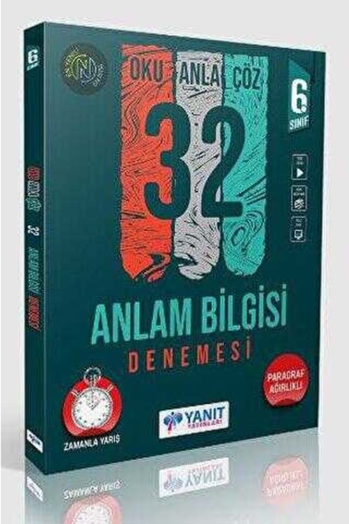 YANIT 6.SINIF ANLAM BİLGİSİ 32 DENEME