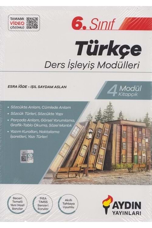 AYDIN 6.SINIF AYDIN TÜRKÇE DERS İŞLEYİŞ MODÜLLERİ (KAMPANYALI ÜRÜN)