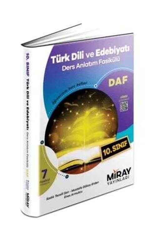 AYDIN 10.SINIF TÜRK DİLİ VE EDEBİYATI DERS ANLATIM FASİKÜLLERİ (KAMPANYALI ÜRÜN)