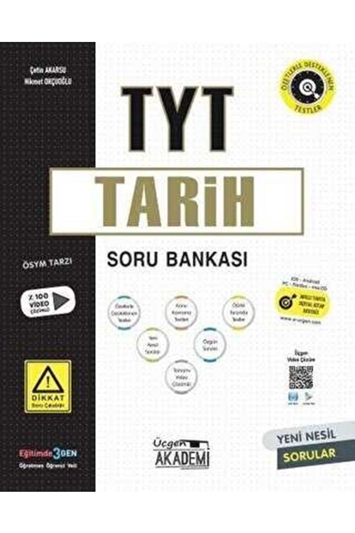 ÜÇGEN AKADEMİ TYT TARİH - SORU BANKASI