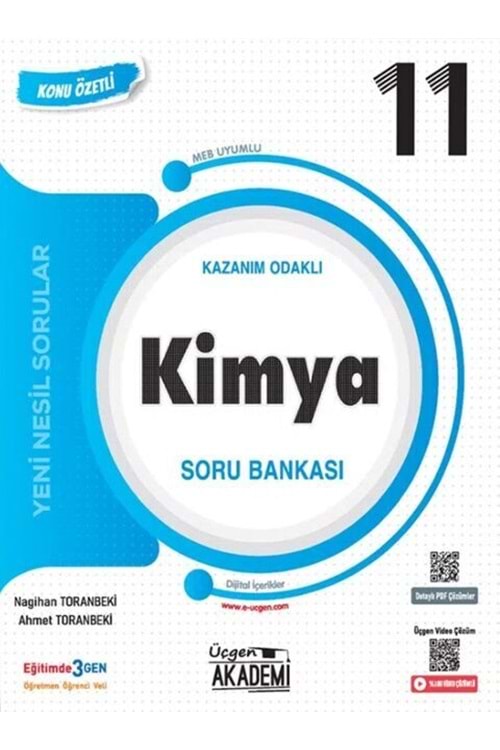 ÜÇGEN AKADEMİ 11.SINIF - KONUNUN ÖZÜ - KİMYA - KÖSB