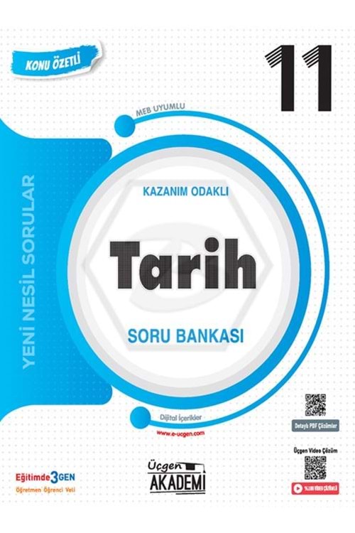 ÜÇGEN AKADEMİ 11.SINIF - KONUNUN ÖZÜ - TARİH - KÖSB