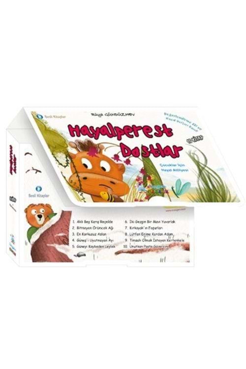 ÜÇGEN ÇOCUK HAYALPEREST ÖYKÜLER SERİSİ - 10 KİTAP + EK