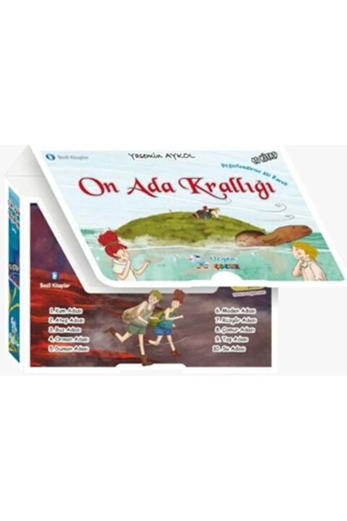 ÜÇGEN ÇOCUK ON ADA KRALLIĞI SERİSİ - 10 KTP + POSTER - EK
