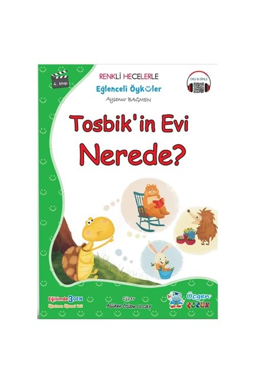 ÜÇGEN ÇOCUK RENKLİ HECELİ EĞLENCELİ ÖYKÜLER SERİSİ - 10 LU