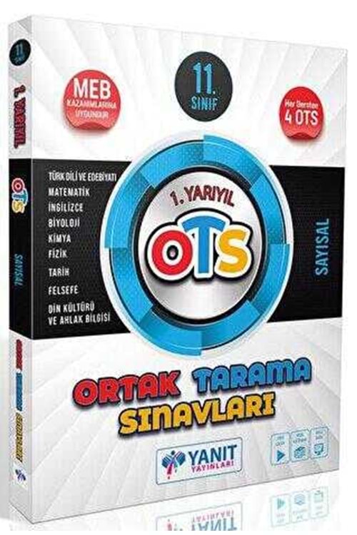 YANIT 11.SINIF 1.YARIYIL ORTAK TARAMA S.SAYSAL-OTS