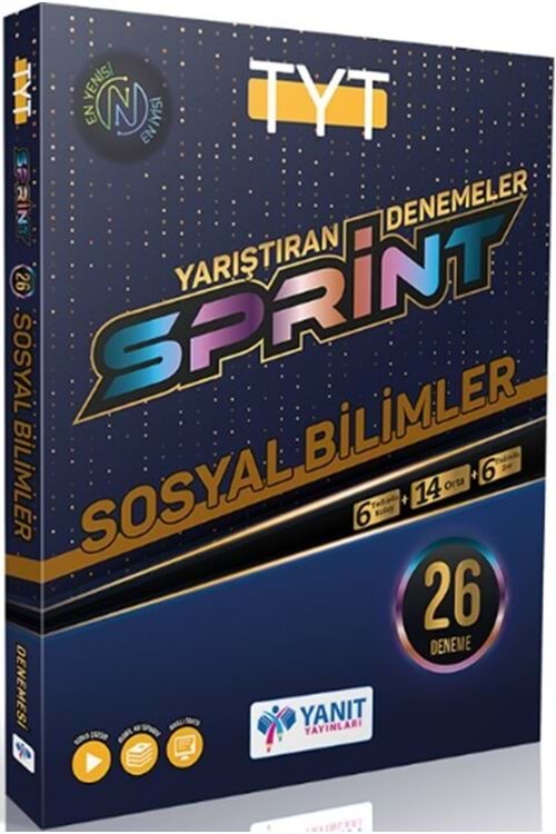 YANIT TYT SOSYAL BİL.24 LÜ YARIŞTIRAN SPRINT DEN.