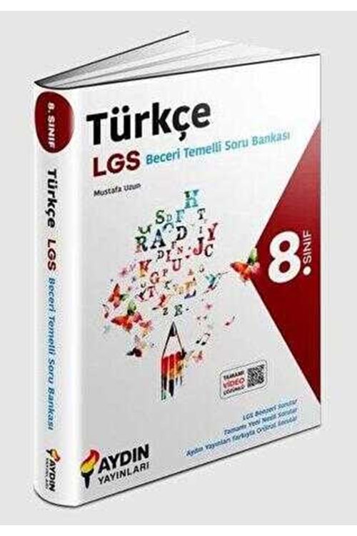 AYDIN 8.SINIF TÜRKÇE BECERİ TEMELLİ SORU BANKASI