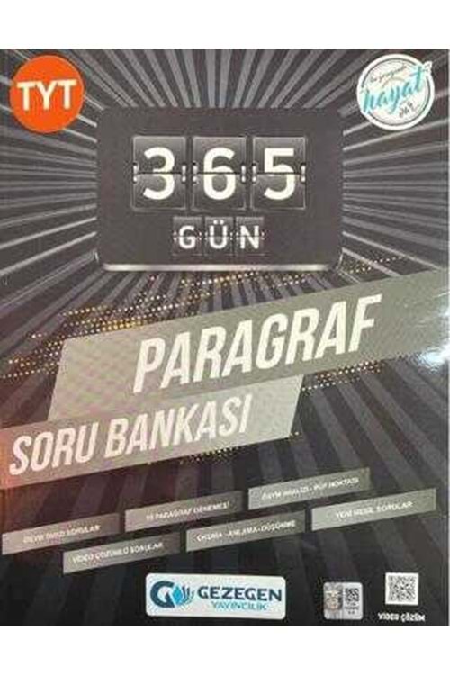 GEZEGEN TYT PARAGRAF SORU BANKASI