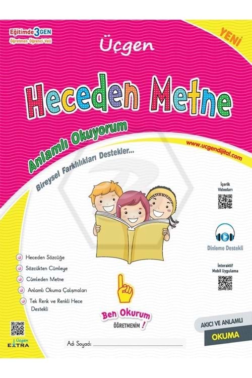 ÜÇGEN 1.SINIF OYS - HECEDEN METNE ANLAMLI OKUYORUM - 20