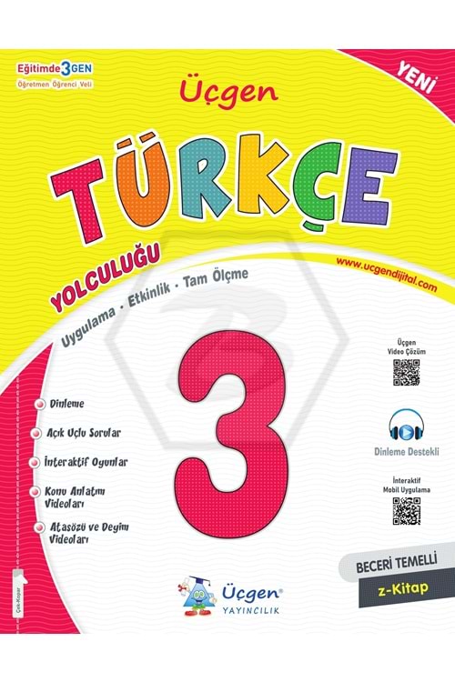 ÜÇGEN 3.SINIF BECERİ TEMELLİ - TÜRKÇE YOLCULUĞU - 2025