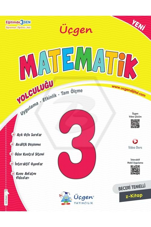 ÜÇGEN 3.SINIF BECERİ TEMELLİ - MATEMATİK YOLCULUĞU - 20