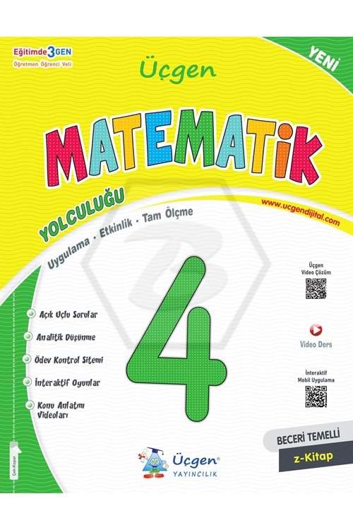 ÜÇGEN 4.SINIF BECERİ TEMELLİ - MATEMATİK YOLCULUĞU - 20
