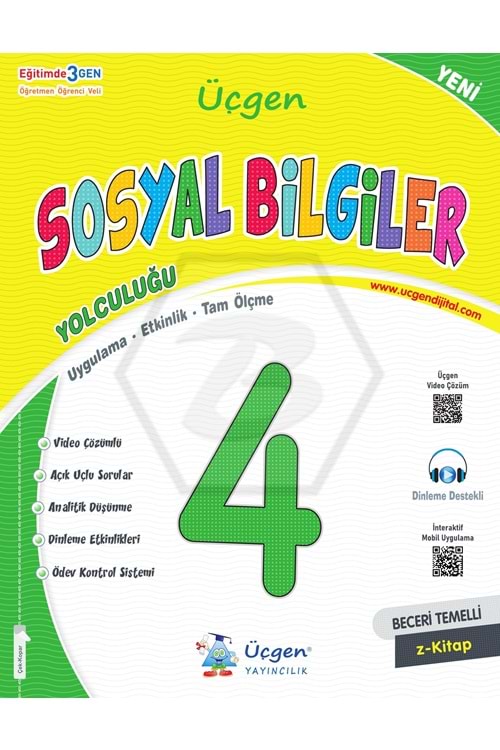ÜÇGEN 4.SINIF BECERİ TEMELLİ - SOSYAL BİLGİLER YOLCULUĞ