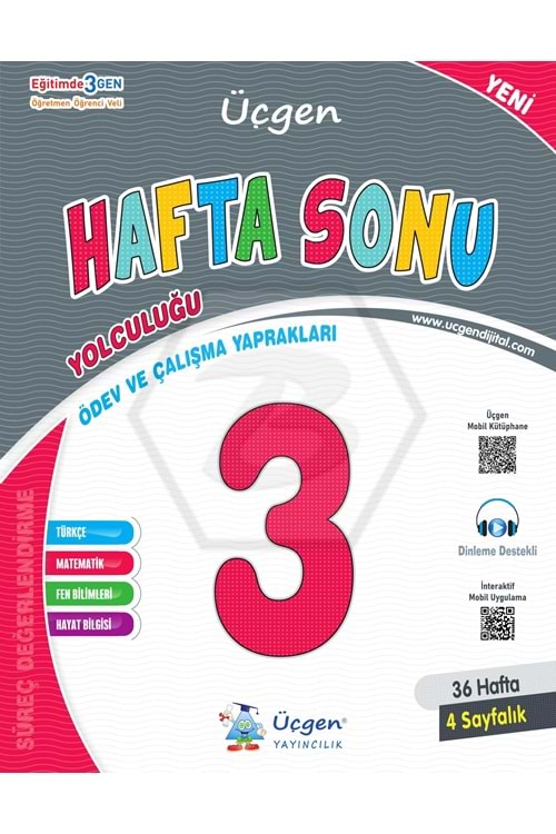 ÜÇGEN 3.SINIF HAFTA SONU - ÖDEV VE ÇALIŞMA YAPRAKLARI 3