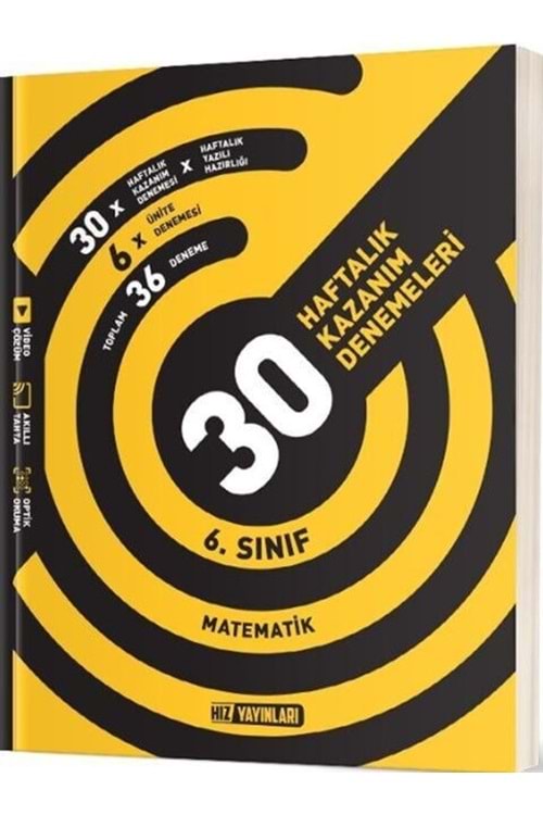 HIZ 6.SINIF MATEMATİK HAFTALIK DENEME