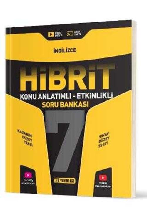 7. SINIF HİBRİT İNGİLİZCE SORU BANKASI