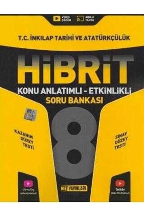 8. SINIF HİBRİT T.C. İNKILAP TARİHİ VE ATATÜRKÇÜLÜK SORU BANKASI
