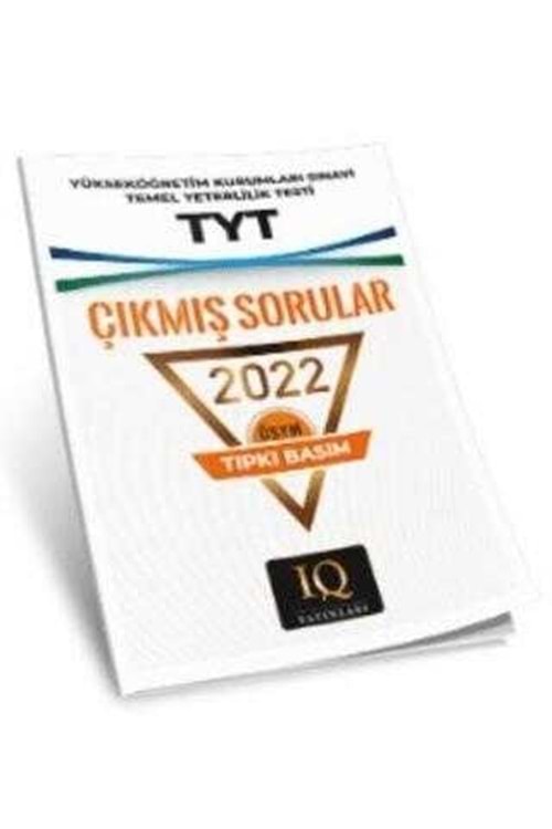 IQ ÖSYM ÇIKMIŞ SORULAR - TYT 2022