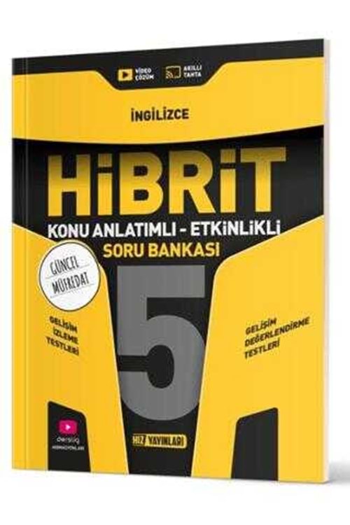 5. SINIF HİBRİT İNGİLİZCE SORU BANKASI