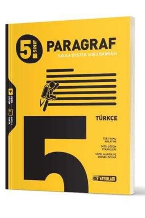 HIZ 5.SINIF TÜRKÇE PARAGRAF SORU BANKASI
