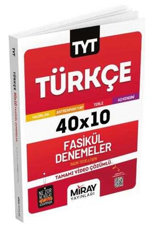 MİRAY TYT TÜRKÇE 10 DENEME