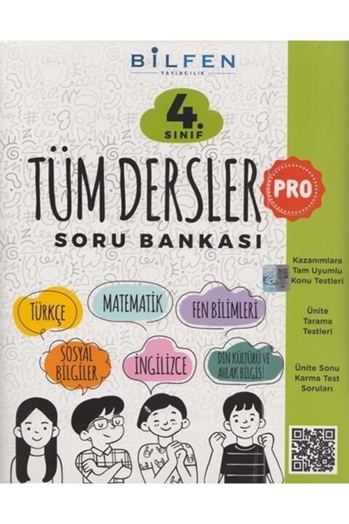 BİLFEN 4.SINIF PRO TÜM DERSLER SORU BANKASI