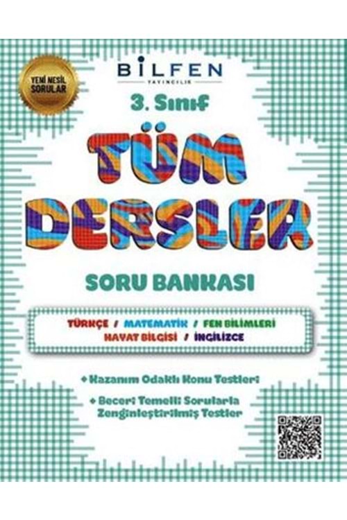 BİLFEN 3.SINIF TÜM DERSLER SORU BANKASI