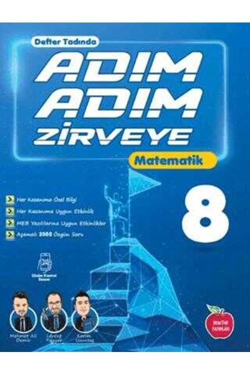 NEWTON 8.SINIF ADIM ADIM ETKİNLİKLİ KONU ANLATIMLI SORU BANKALARI --MATEMATİK---YENİ