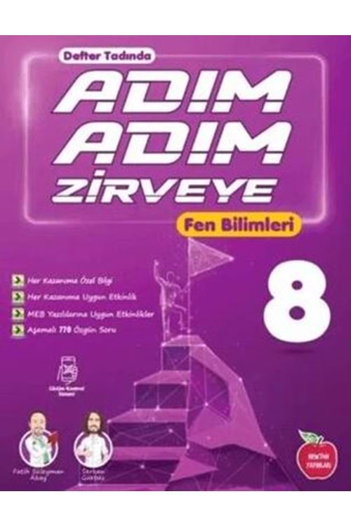 NEWTON 8.SINIF ADIM ADIM ETKİNLİKLİ KONU ANLATIMLI SORU BANKALARI --FEN BİLİMLERİ---YENİ