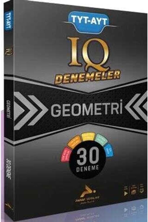 PARAF TYT-AYT IQ GEOMETRİ VİDEO ÇÖZÜMLÜ 30 DENEME
