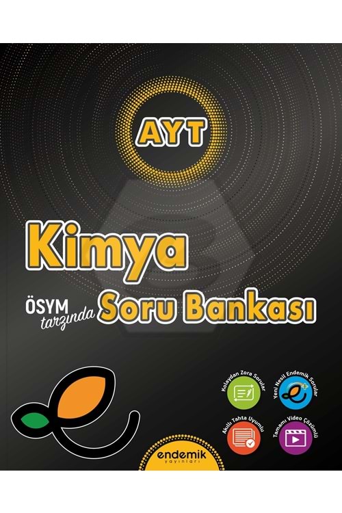 ENDEMİK AYT KİMYA SORU BANKASI - 2024