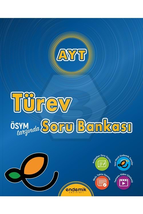 ENDEMİK AYT TÜREV SORU BANKASI - 2024