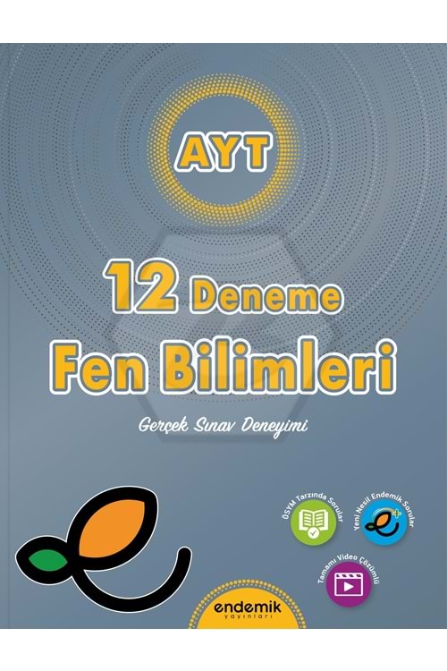ENDEMİK AYT FEN BİLİMLERİ 12' Lİ DENEME SINAVI - 2024